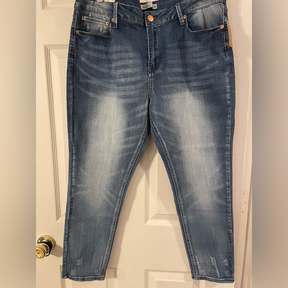 MUDD skinny ankle jeans size 17 NWT
